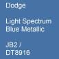 Preview: Dodge, Light Spectrum Blue Metallic, JB2 / DT8916.